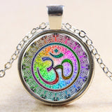 Casual Yoga Round OM Pendant