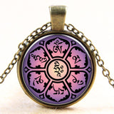 Casual Yoga Round OM Pendant