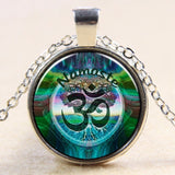 Casual Yoga Round OM Pendant